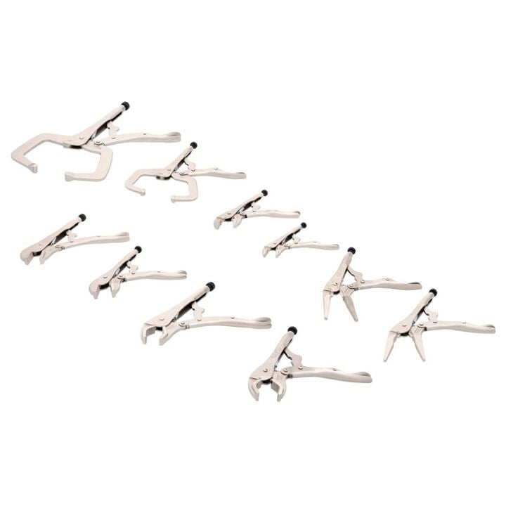 Stanley Assorted Locking Pliers Set with Bag 10 Pieces, large image number 1