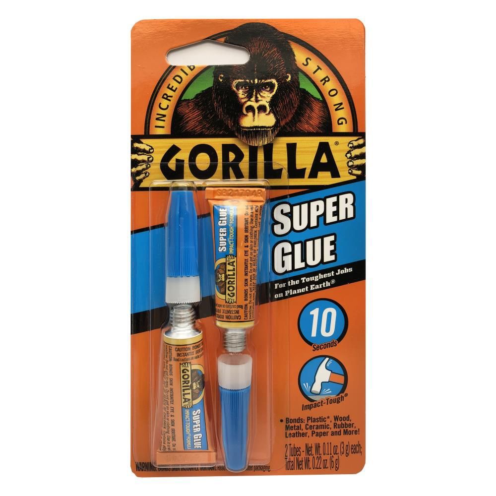 Gorilla Glue 2 3gm Tubes Super Glue, large image number 1