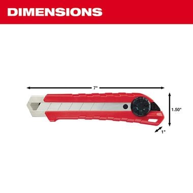 Milwaukee 25 mm Snap-Off Knife, large image number 2