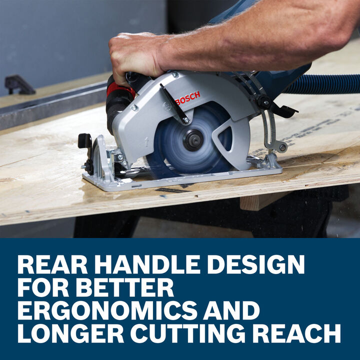 Bosch PROFACTOR 18V 7-1/4 Inch Rear Handle Circular Saw (Bare Tool) Reconditioned, large image number 2
