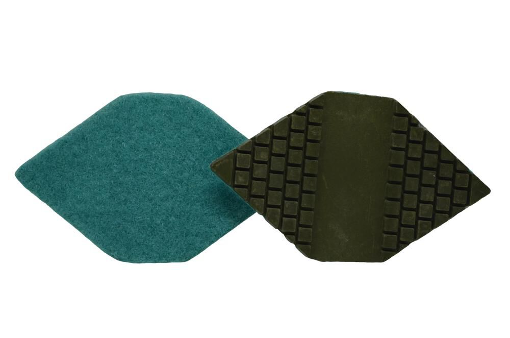 National Flooring Equipment Diamond Corner Resin Tooling Attachments - 400 Grit, large image number 1