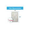 3M Filtrete 20 x 25 x 1-Inch 1000 MPR Allergen Defense Furnace Air Filter, 4-Pack, small image number 2