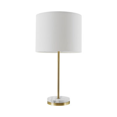 Globe Electric Versailles Refined Table Lamp 19in Soft Gold