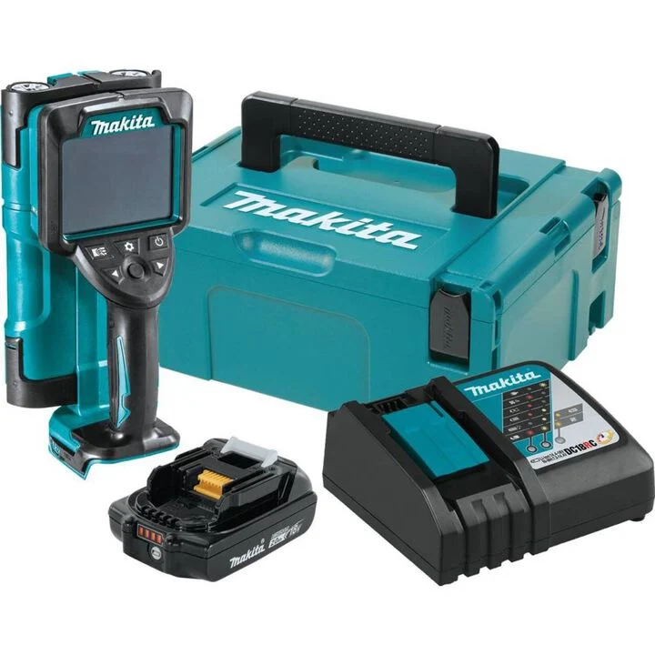 Makita 18V LXT LithiumIon Cordless Multi-Surface Scanner Kit (2.0Ah) with Interlocking Storage Case