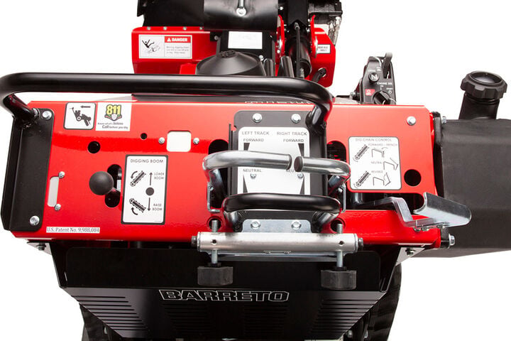 Barreto Mfg 36 Inch Ride-On Trencher, large image number 4