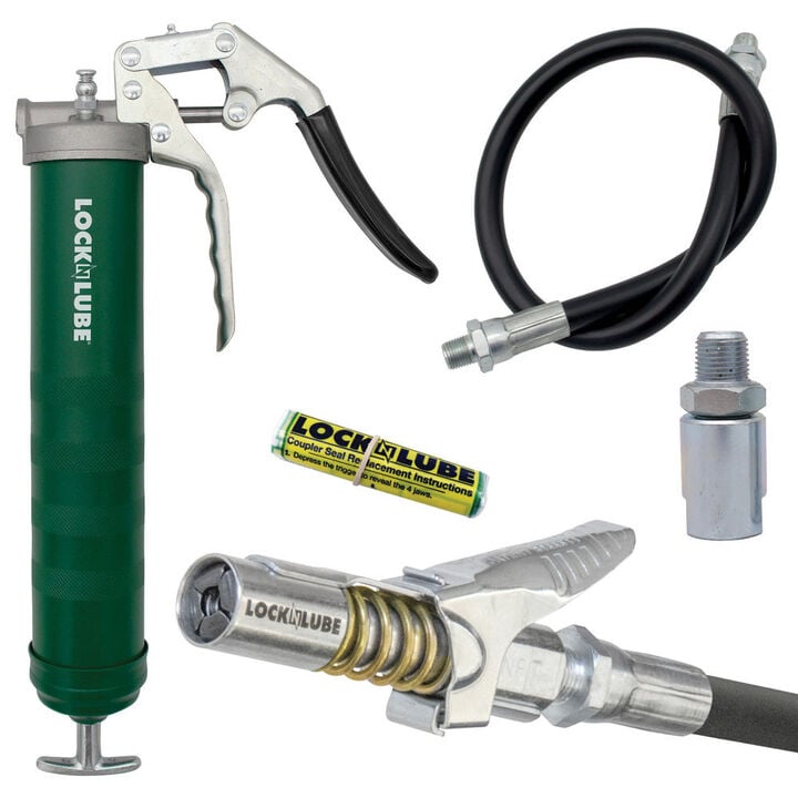 Lock N Lube Pistol Grip Heavy Duty 5000 PSI Grease Gun, large image number 1