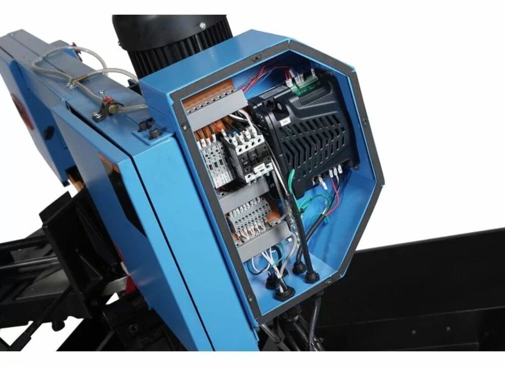 Baileigh BS-10VS 10 Inch Portable EVS Dual Mitering Bandsaw, large image number 6