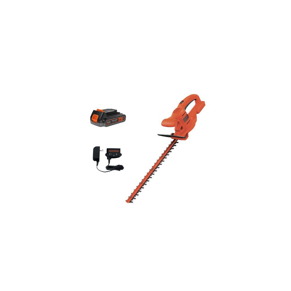 Black decker hedge trimmer 20v store