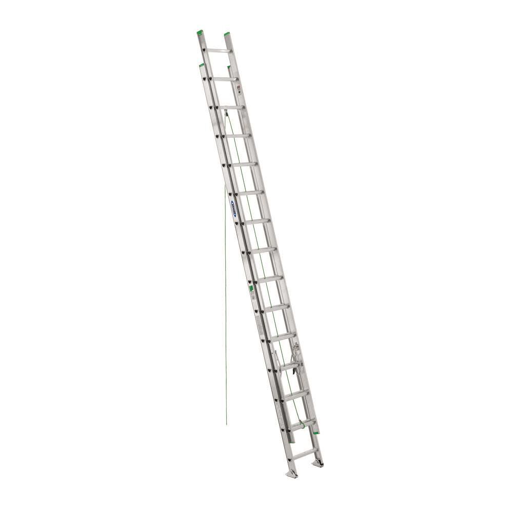 Werner 28 Ft. Type II Aluminum Extension Ladder - D1228-2