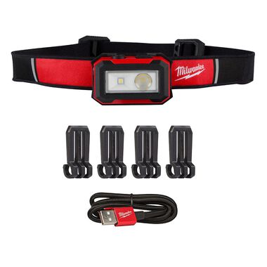 Milwaukee Rechargeable Magnetic Headlamp and Task Light