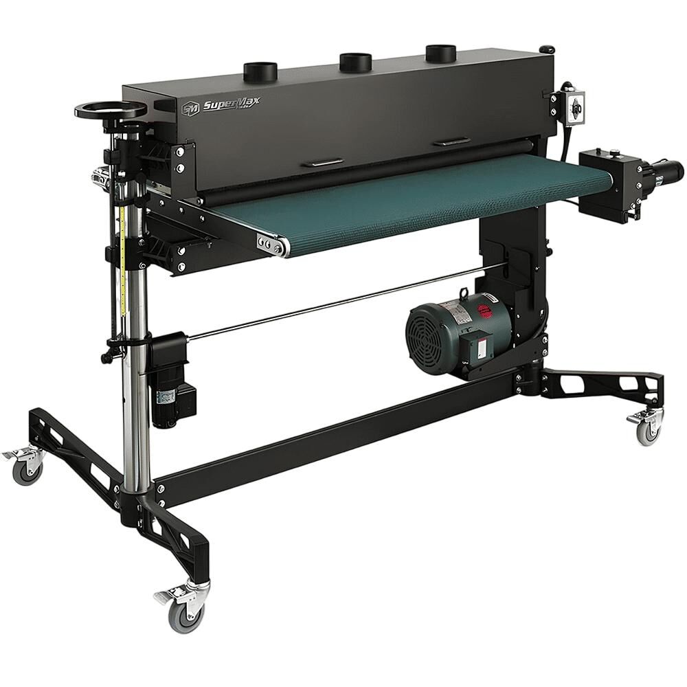 Supermax Tools 49 In. 7.5HP 220V Single Brush Sander - 3 Phase - SUPMX-93497