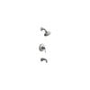 Kohler Mistos Nickel 1 Handle Bath & Shower Trim, small