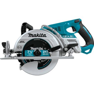 Makita 18V X2 LXT 36V Rear Handle 7 1/4in Circular Saw (Bare Tool), large image number 12