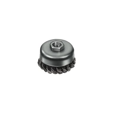 Milwaukee 2-3/4 In. Knot Wire Cup Brush, large image number 0