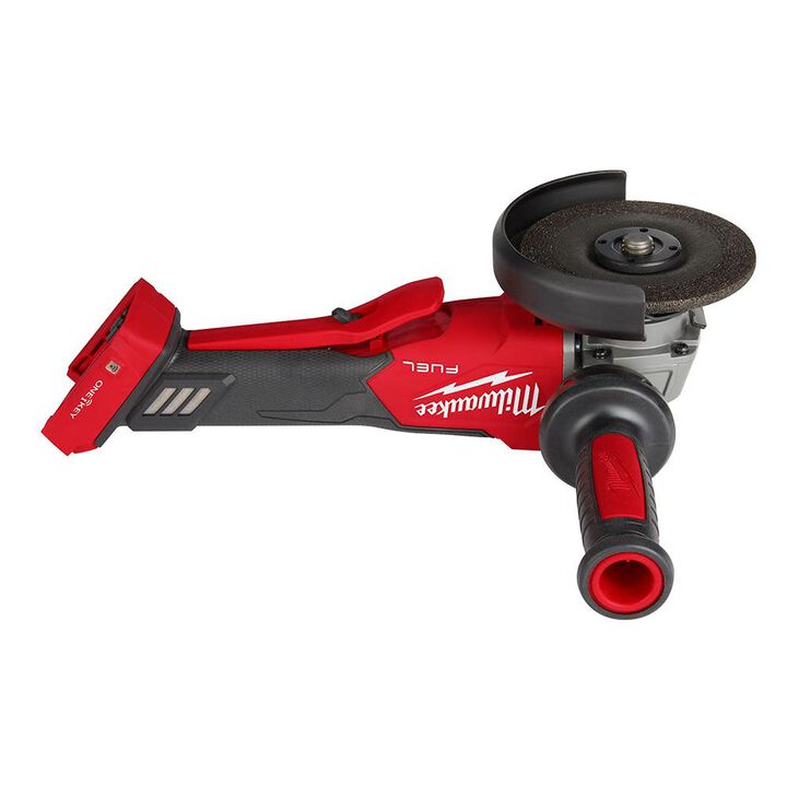 Milwaukee M18 FUEL 4-1/2 Inch / 5 Inch Braking Grinder with ONE-KEY Paddle Switch No Lock Reconditioned (Bare Tool), large image number 12