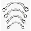 GEARWRENCH 4 pc Sae Half Moon Reversible Double Box Ratcheting Wrench Set, small