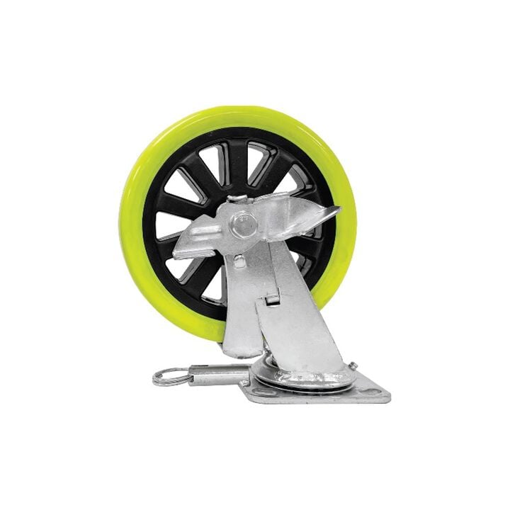 Magnum Tool Group Max Endurance 8 Inch Swivel Caster with Lock and Brake, large image number 1