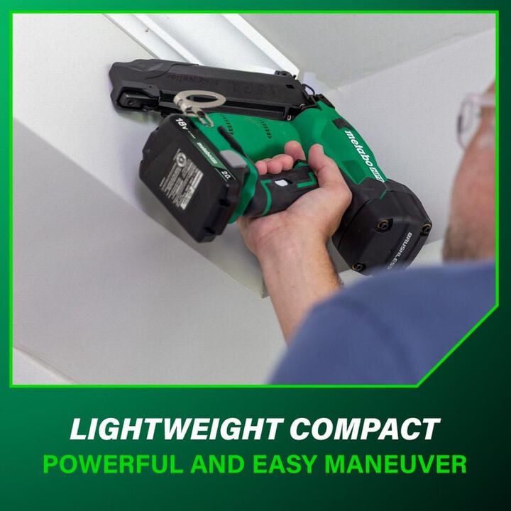 Metabo HPT 18V Brad Nailer Compact 18 Gauge Cordless Kit 2Ah, large image number 8
