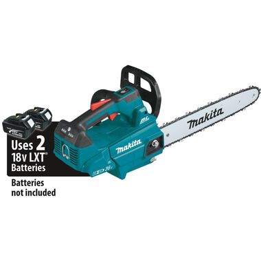 Makita 18V X2 (36V) LXT Cordless 16 in Top Handle Chain Saw (Bare Tool)