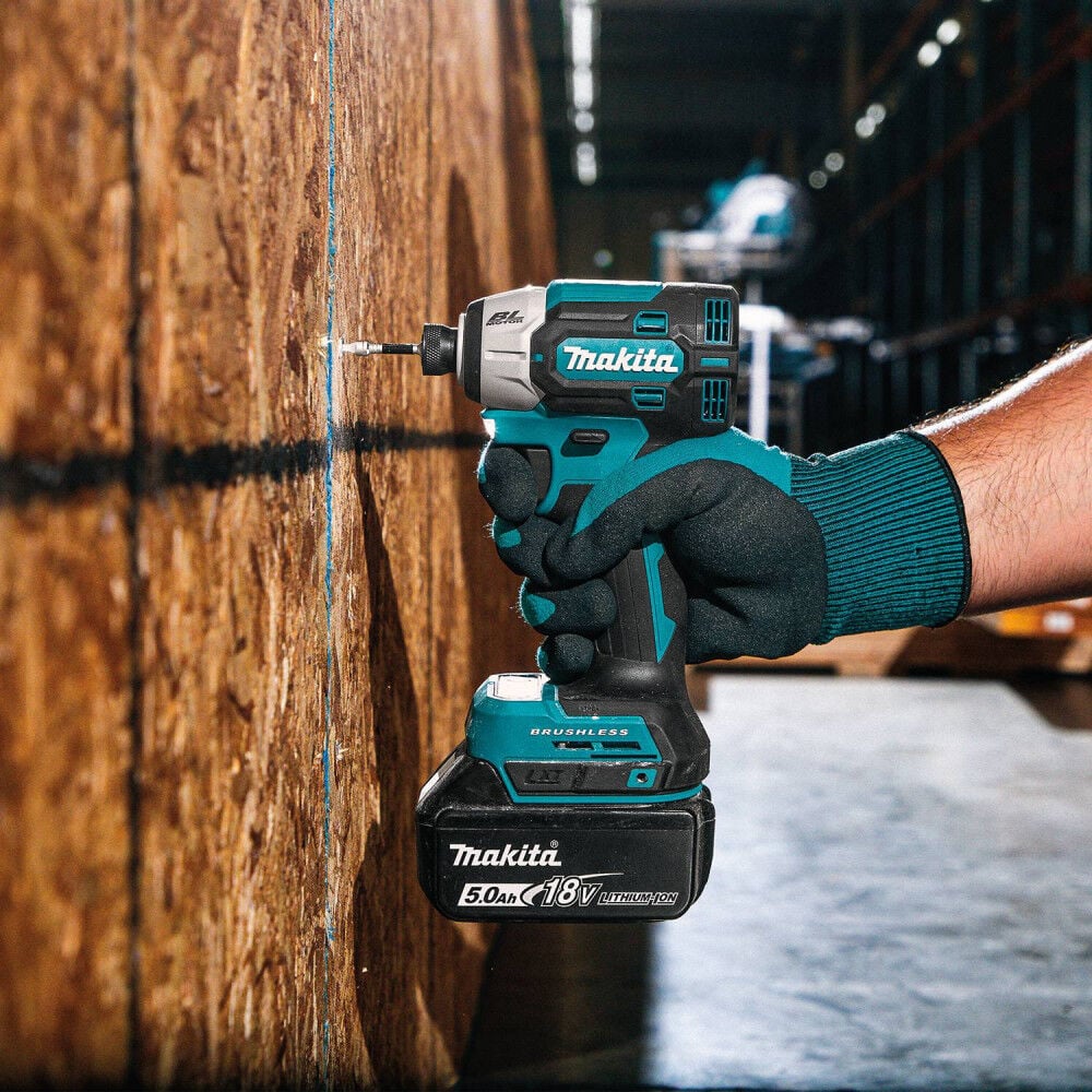 Makita Makita XDT21T 18V LXT Lithium-Ion Brushless Cordless Quick-Shift Mode 4-Speed Impact Driver Kit (5.0Ah), large image number 6