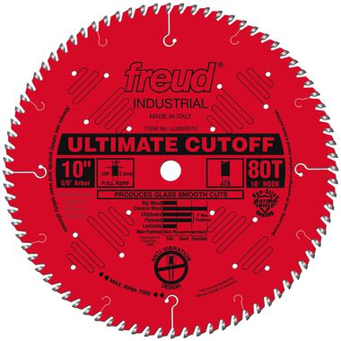Freud 10in Ultimate Cut-Off Blade with Perma-SHIELD Coating