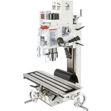 Shop Fox Mill/Drill 110V 3/4HP 1 Phase Deluxe Variable Speed with DRO