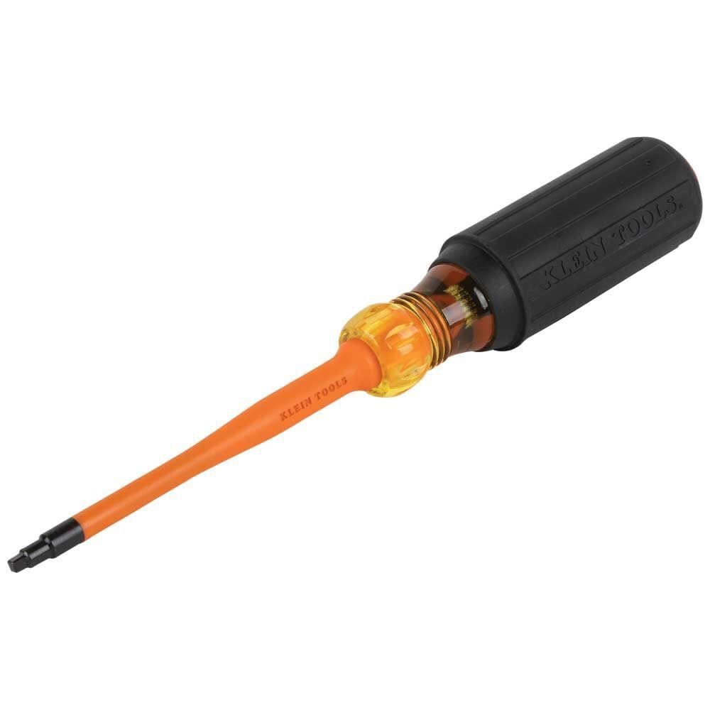Klein Tools Insulated Screwdriver #2 SQ 4inch, large image number 10
