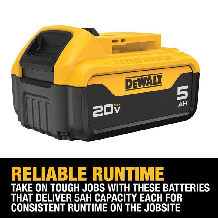 DEWALT 20/60V MAX Battery & 20V MAX Lithium-Ion Starter Kit Bundle, large image number 16