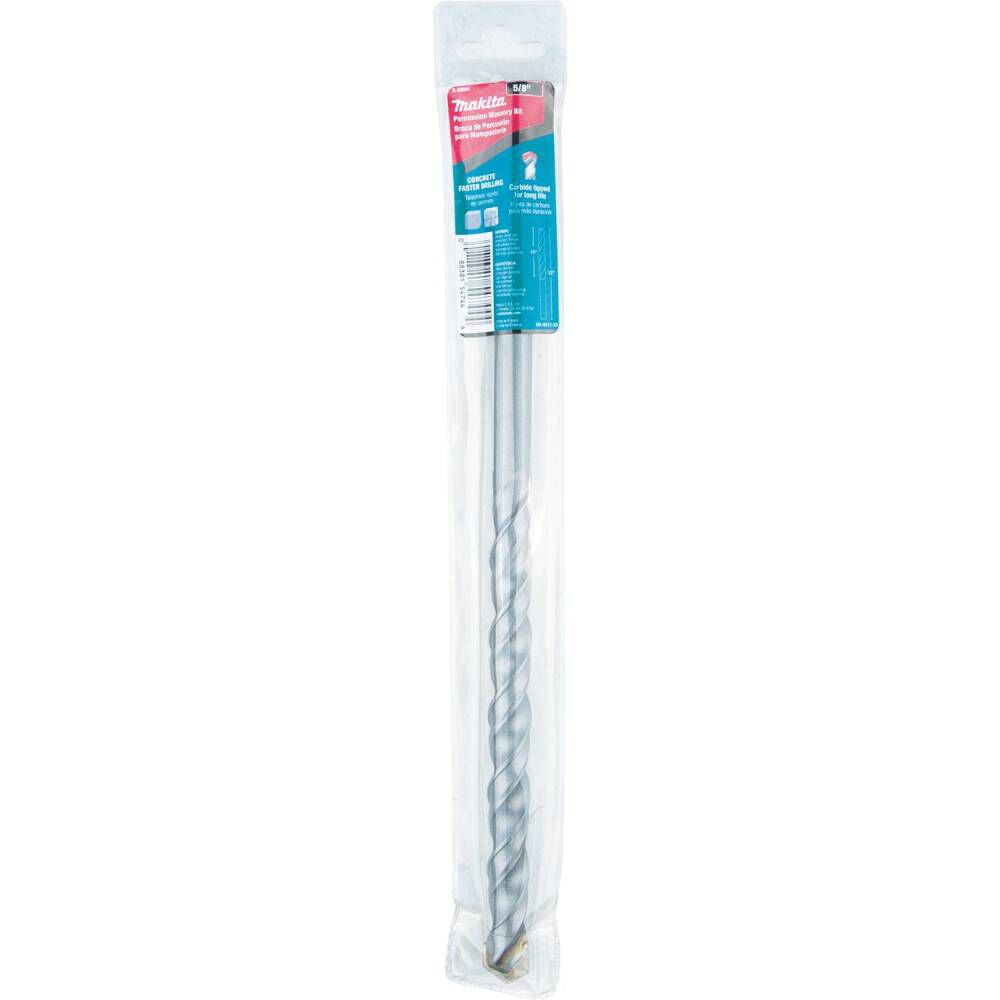 Makita 5/8in x 12in Carbide Tipped Percussion Masonry Hammer Drill Bit, large image number 4