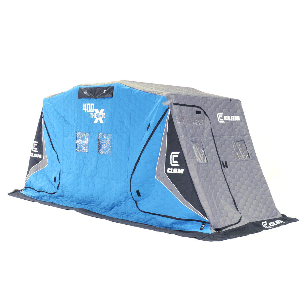 Clam Outdoors X400 Thermal XT Ice Shelter – 116844