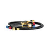 Malco Products 36 Inch Easy Seal HVAC Hose Set with 1/4 SAE x 1/4 SAE Fitting 3 Pieces, small image number 2