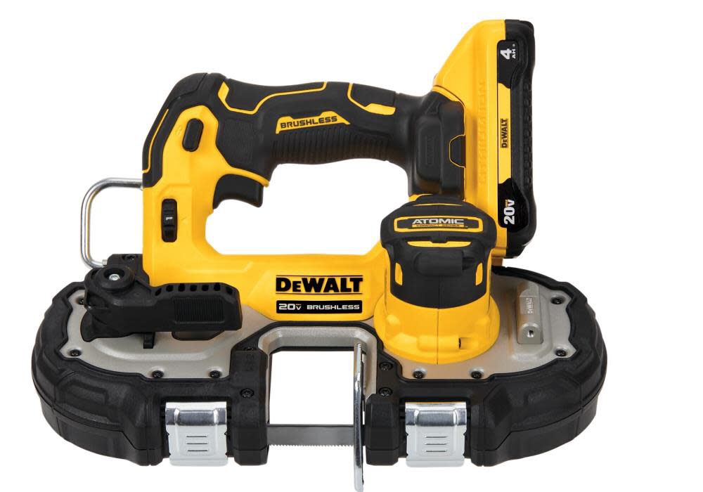 DEWALT Promotional ATOMIC 20V MAX Compact Bandsaw Brushless Cordless 1 3/4in Kit, large image number 2