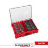 Milwaukee SHOCKWAVE Impact Duty Socket 1/2 Dr SAE/MM PACKOUT Set 31pc, small image number 2