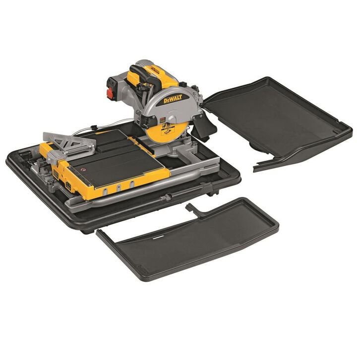 DEWALT HEAVY-DUTY 10in WET TILE SAW (D24000), large image number 13