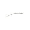 Moen Shower Rod Brushed Nickel 72in Adjustable Curved, small