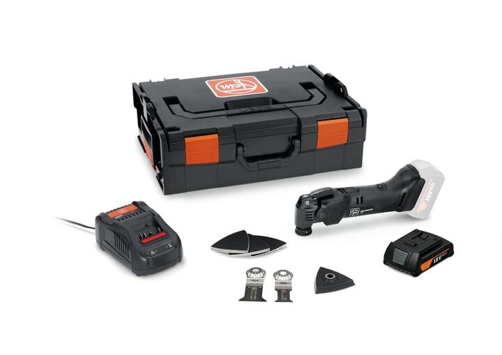 Fein MultiMaster AMM 500 Plus BLACK EDITION Cordless 18V Oscillating Multi-Tool 2 Ah Kit