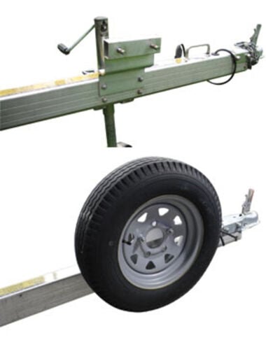 Cargomax Spare Tire Carrier for Mag Wheel