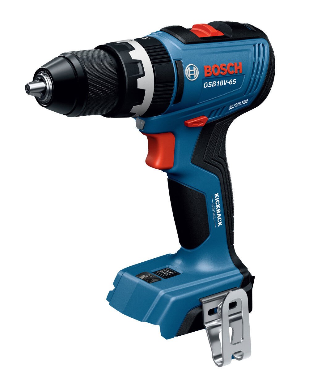 Bosch 1/2 Inch Brushless Hammer Drill/Driver (Bare Tool) - GSB18V-65N