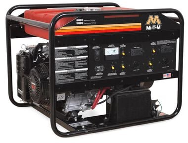 Mi T M 6000 watt Gas Generator with Electric Start Honda Engine