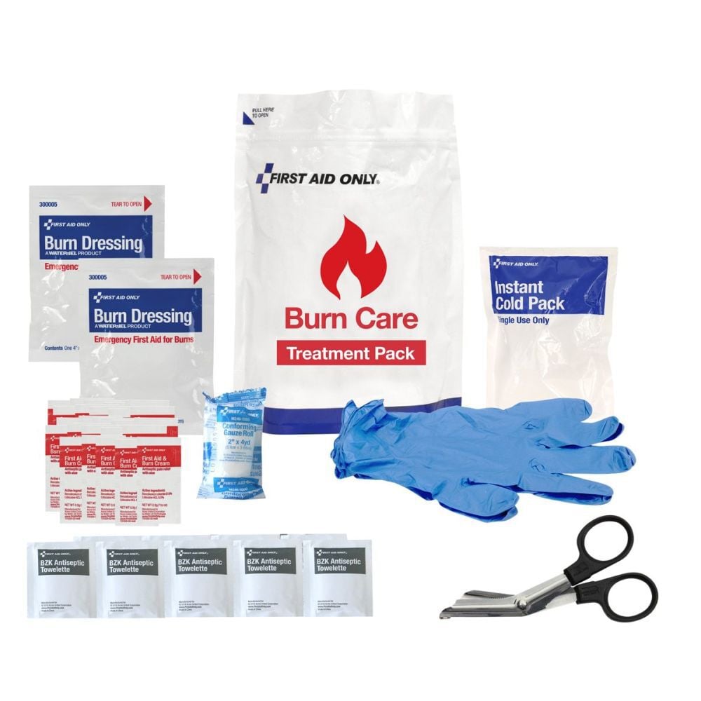 First Aid Only Burn Care Treatment Pack Kit – 91167