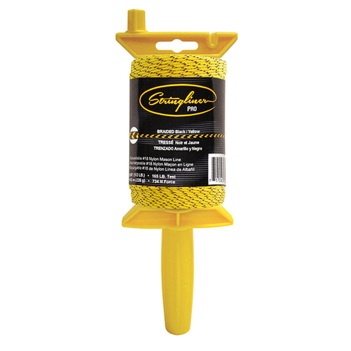 Stringliner Pro Braided Black/Yellow 500 ft, large image number 1