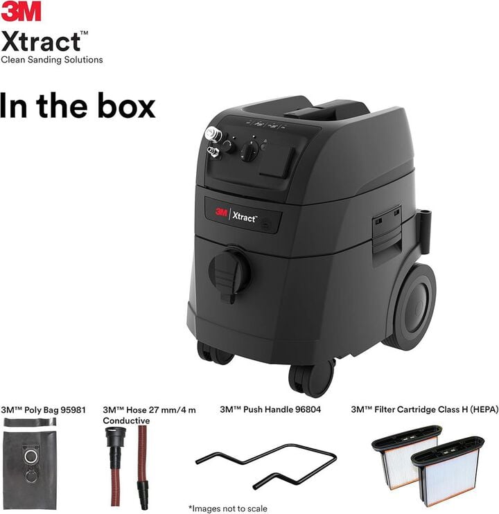 3M Xtract 157 CFM 110V Corded Portable Dust Extractor, large image number 5