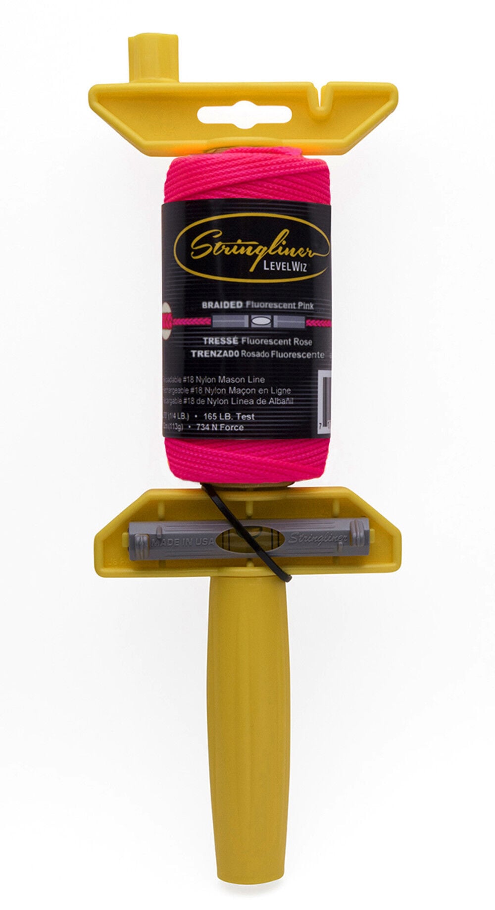 Stringliner LevelWiz Reel 250 ft Braided Fluorescent Pink, large image number 1