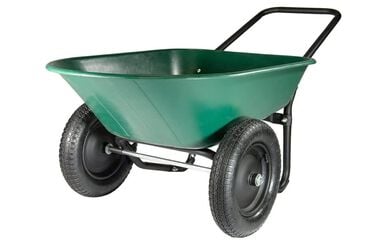Yard Rover Garden Star Poly Residential Wheelbarrow 5 Cu Ft