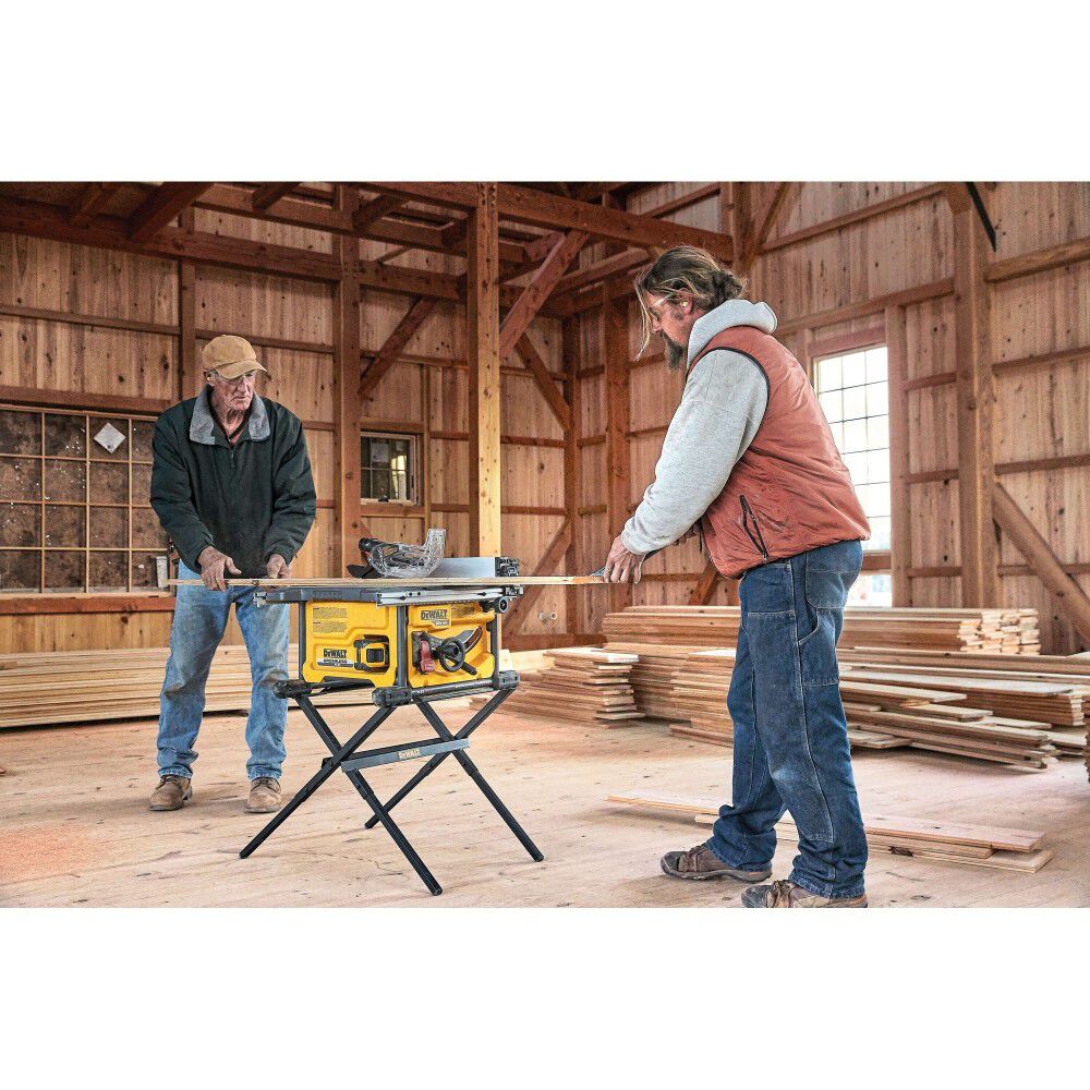 DEWALT 60V Max Table Saw (Bare Tool) and Two 20V/60V 6Ah Lithium Ion Power Tool Battery Packs Bundle, large image number 7
