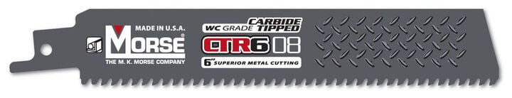 MK Morse Reciprocating Saw Blade 9in X 1in 1pk