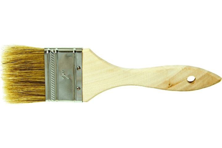 Pferd Chip Brush 2 Inch Width White Bristle 1-3/4 Inch Trim Wooden Handle, large image number 0