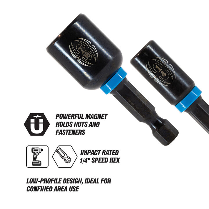 Spyder 5/16 Inch Magnetic Impact Nut Driver, large image number 3