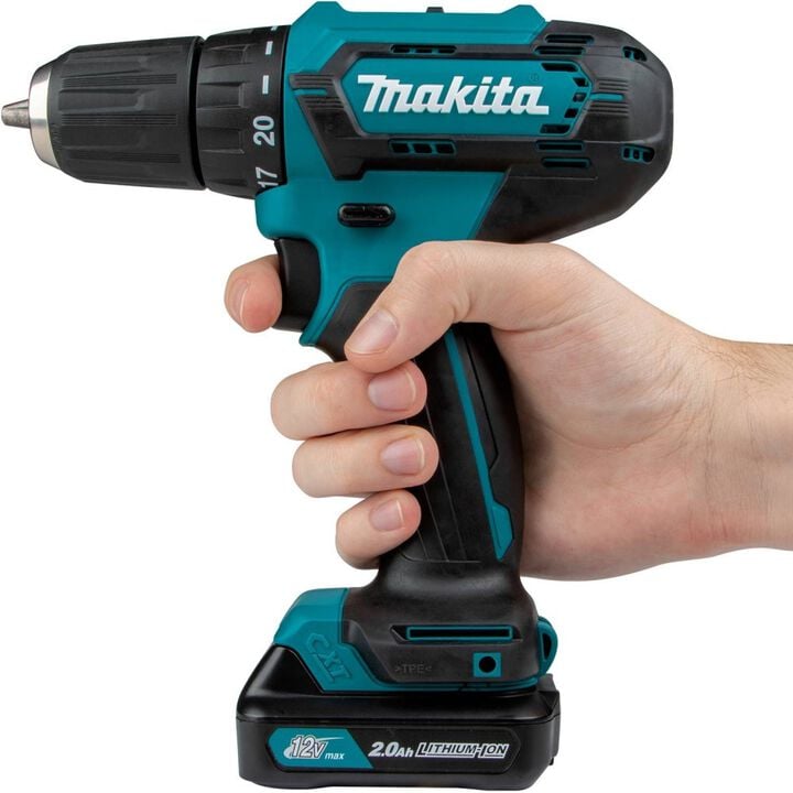 Makita 12V max CXT Lithium-Ion Cordless 3/8 In. Driver-Drill Kit (2.0Ah), large image number 5