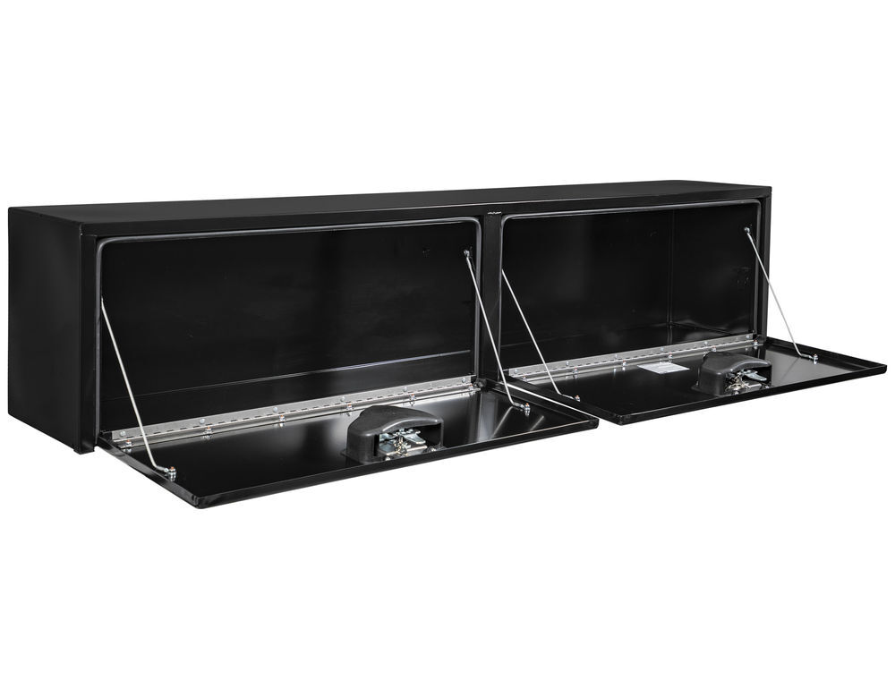 Buyers Products Company 18x16x90 Inch Black Steel Topsider Truck Box, large image number 6